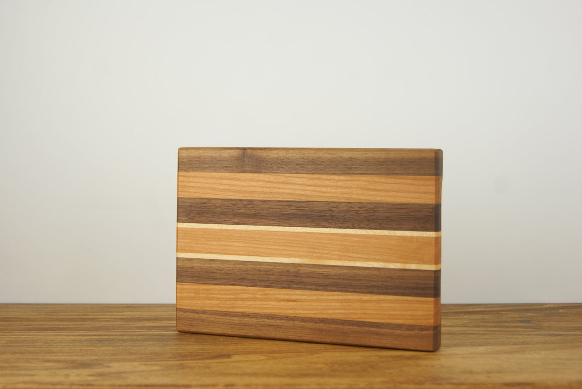 Walnut, Cherry, Maple Bar Board