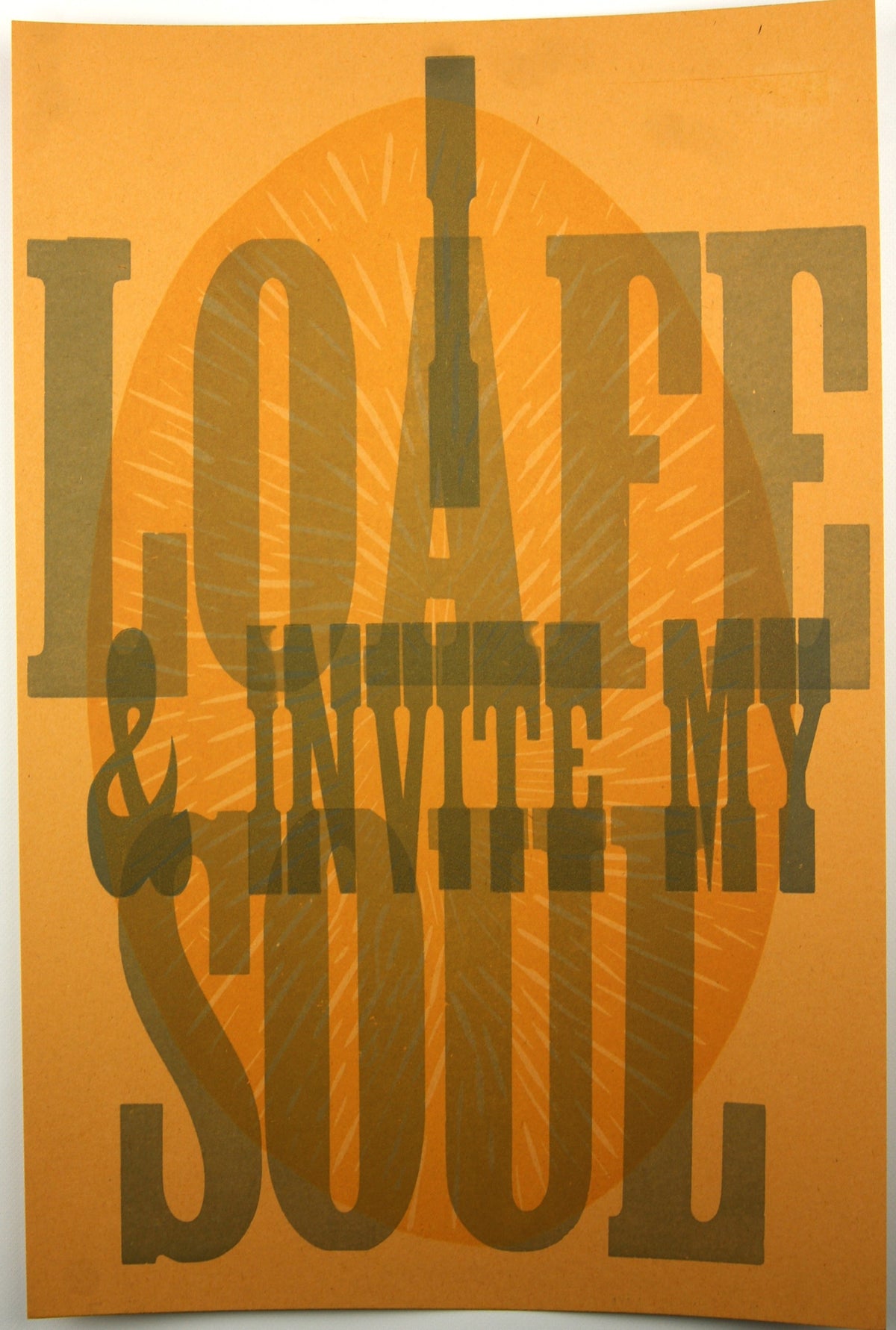 I Loafe and Invite My Soul