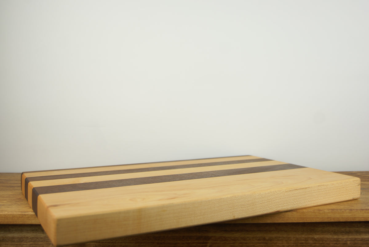 Maple and Walnut Cutting Board