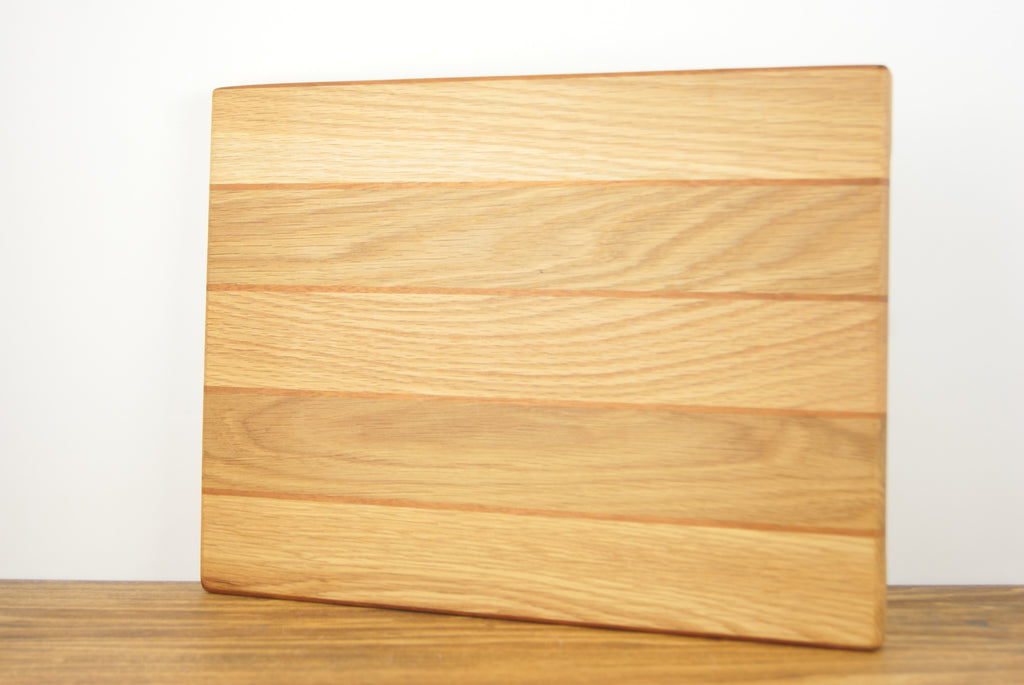 White Oak and Mahogany Cutting Board