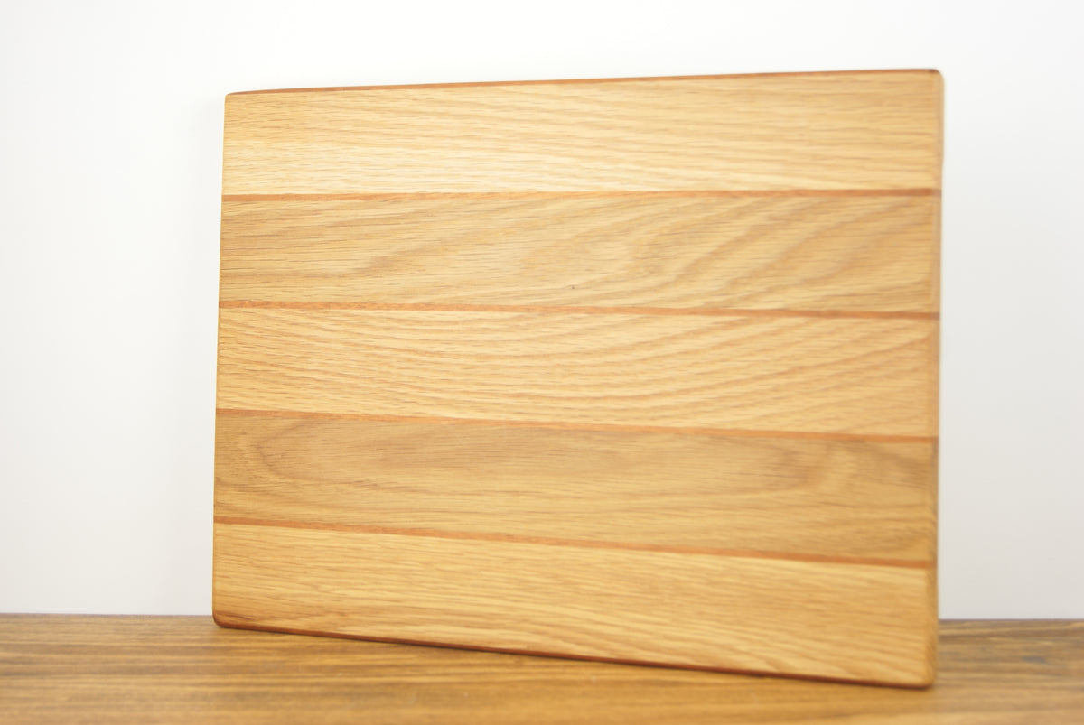 White Oak and Mahogany Cutting Board