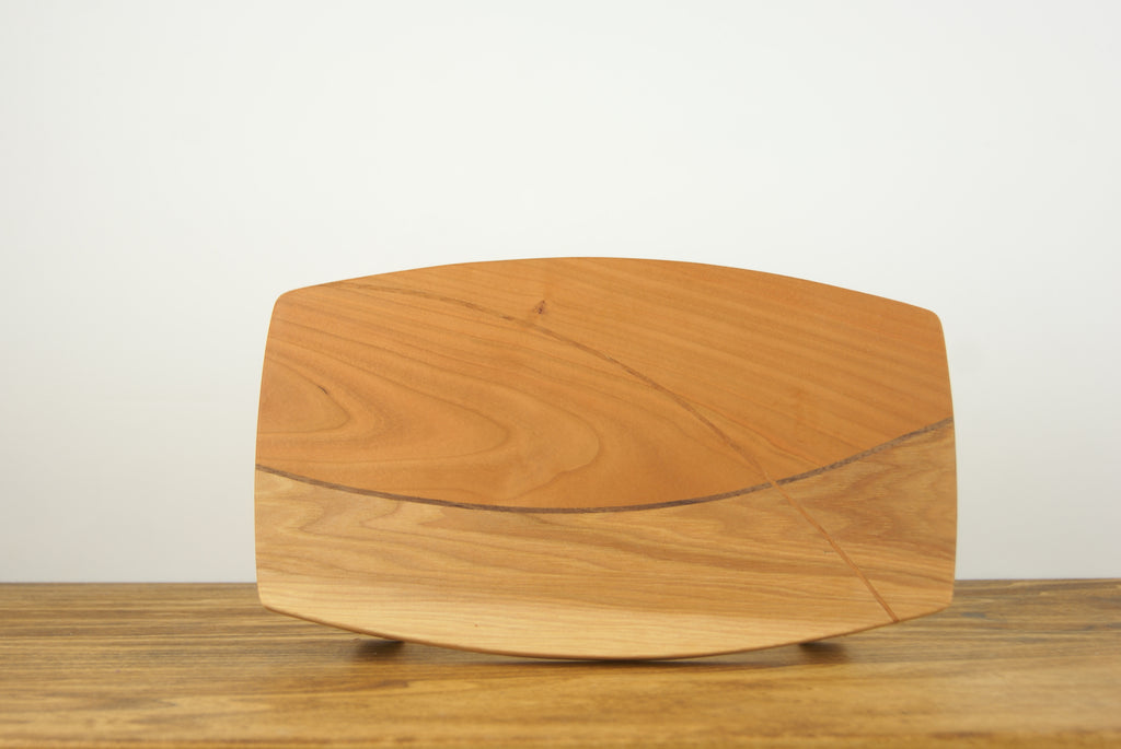 Sushi and Serving Board: Cherry and Hickory
