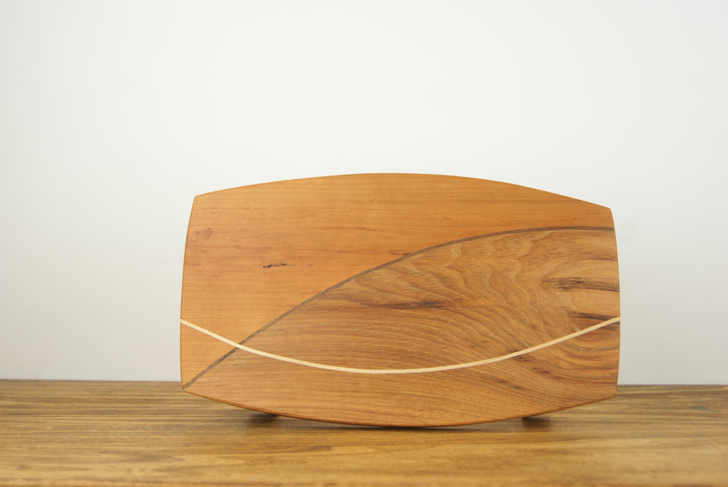 Sushi and Serving Board: Hickory and Cherry